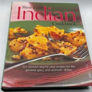 Best Ever Indian Cookbook with 325 Step by Step Recipes Pre-Own Metro Books NY